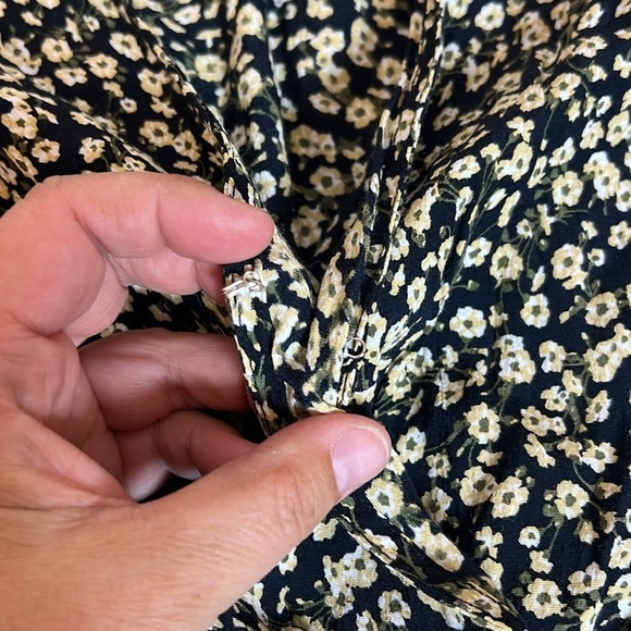 FAITHFUL THE BRAND LUNA FLORAL MINI DRESS SMALL - Picture 14 of 16